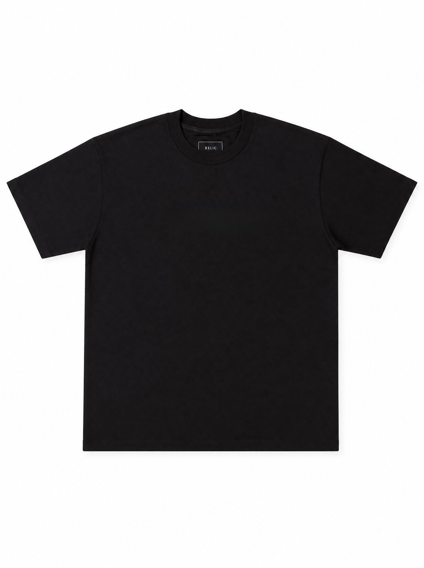 Plain Black Oversized Tee