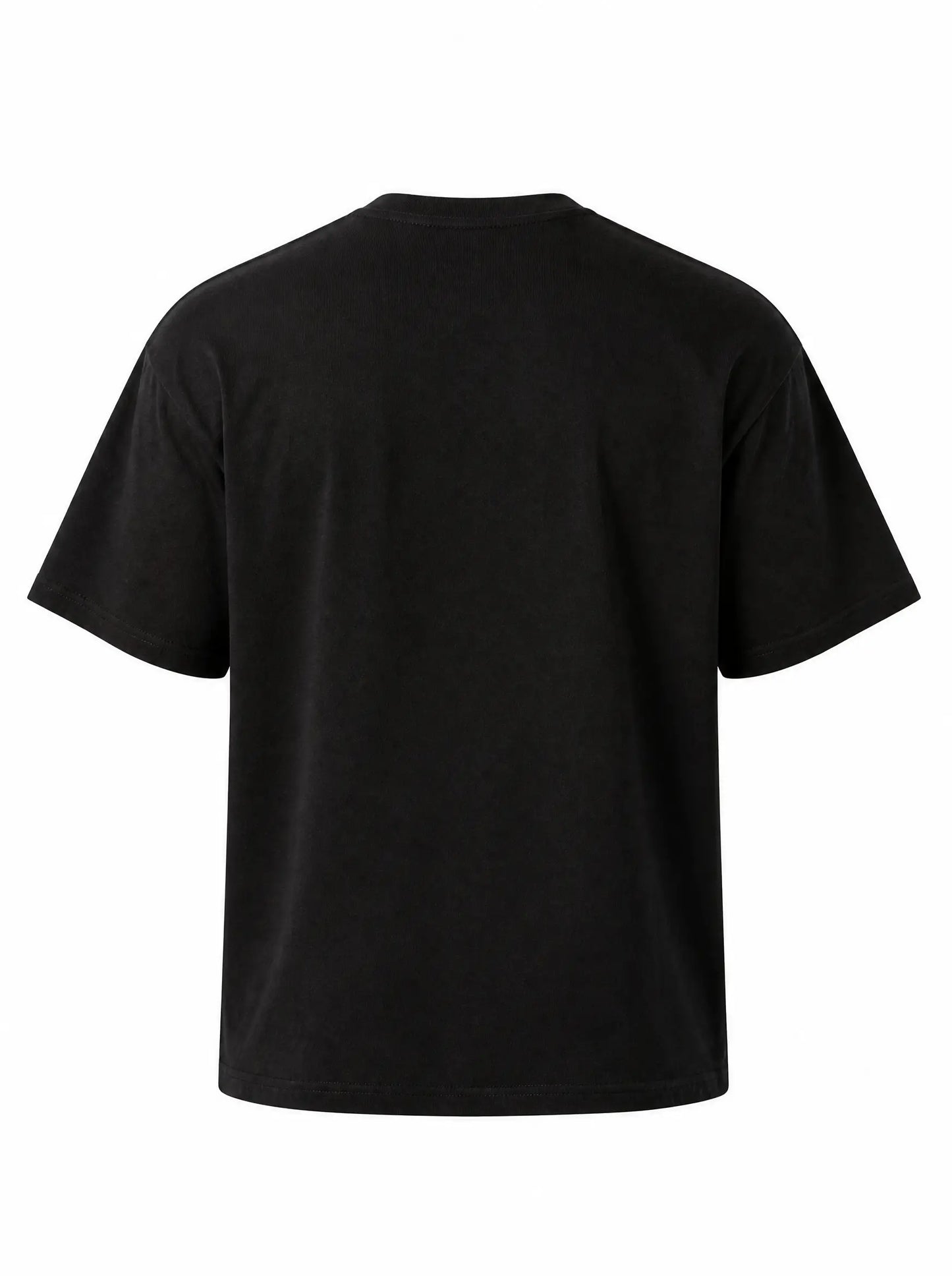 Plain Black Oversized Tee