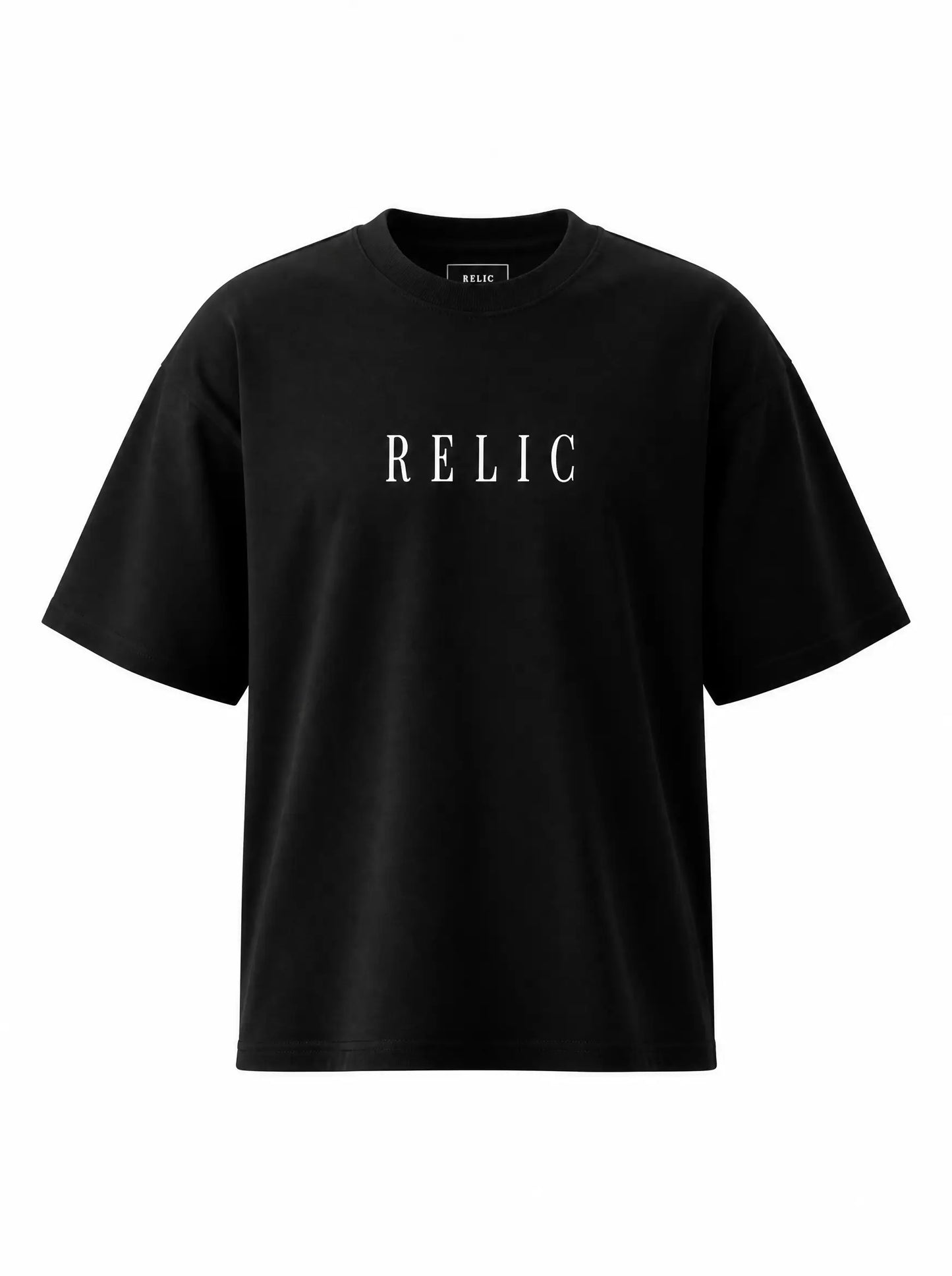 RELIC Black Oversized Tee