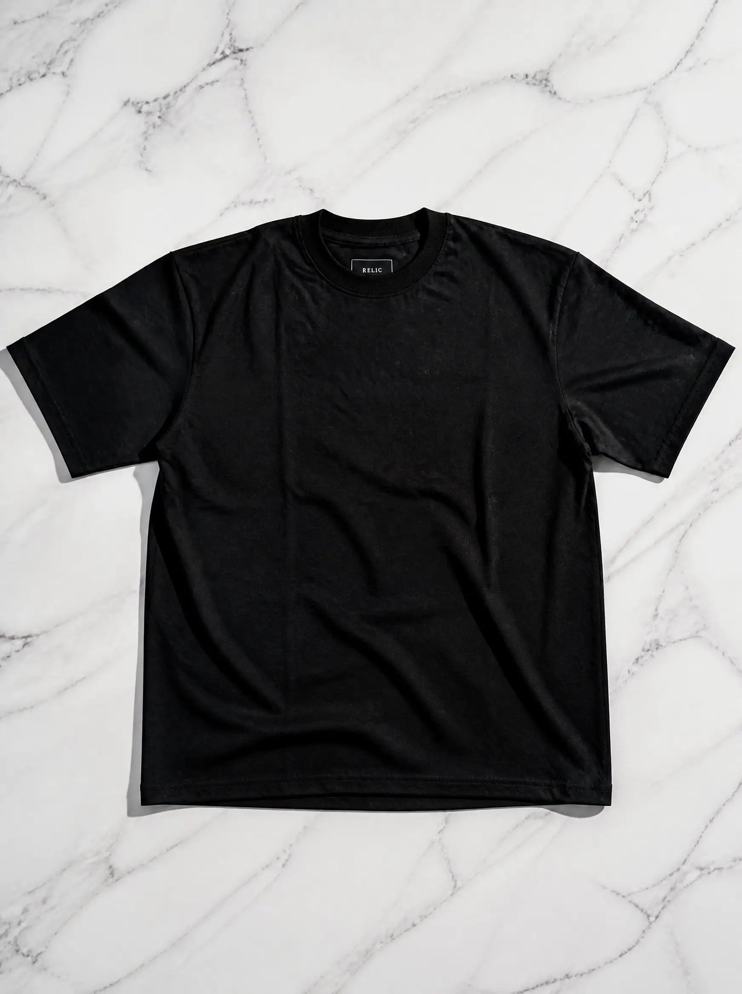 Plain Black Oversized Tee