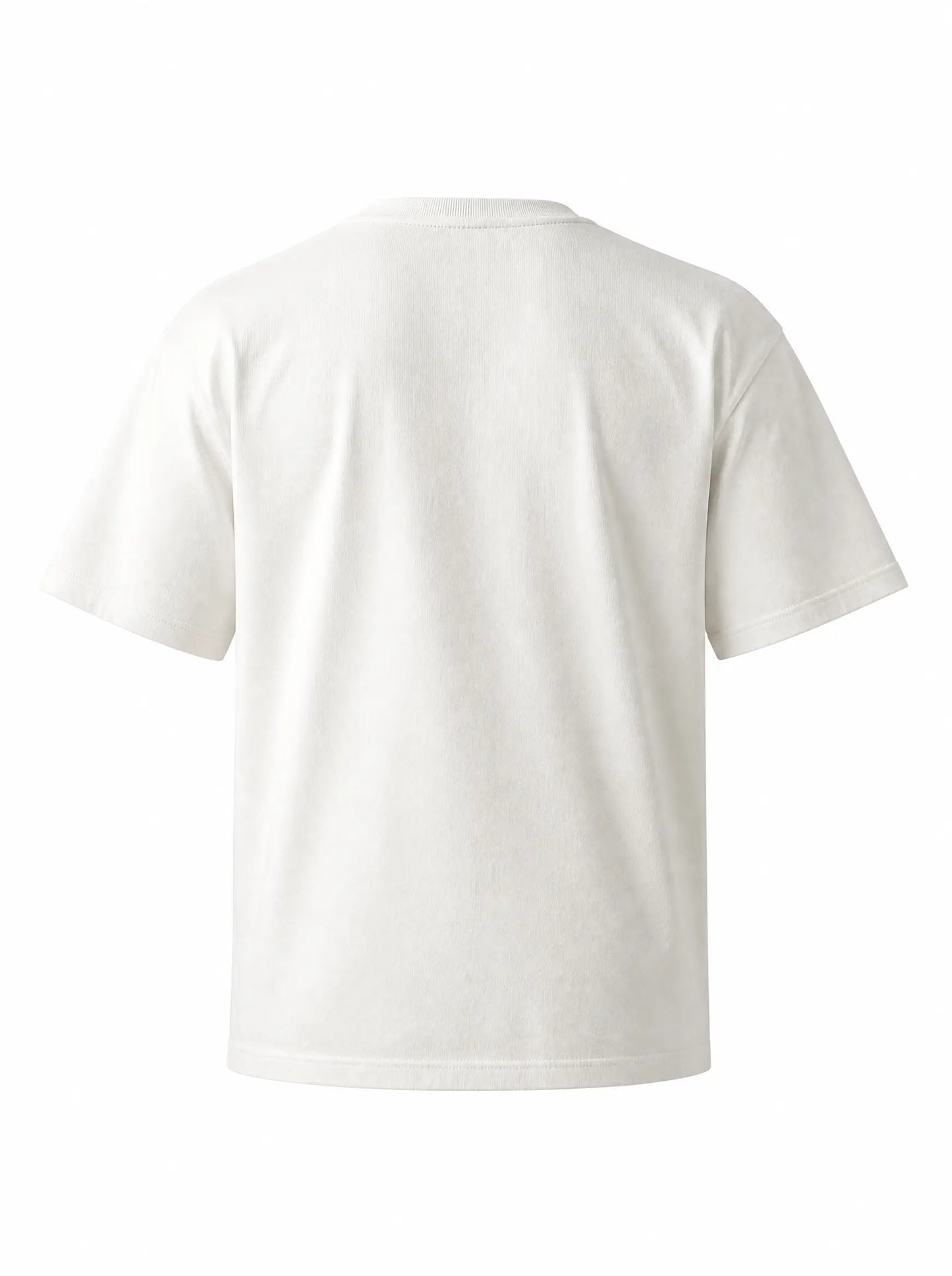 Plain White Oversized Tee