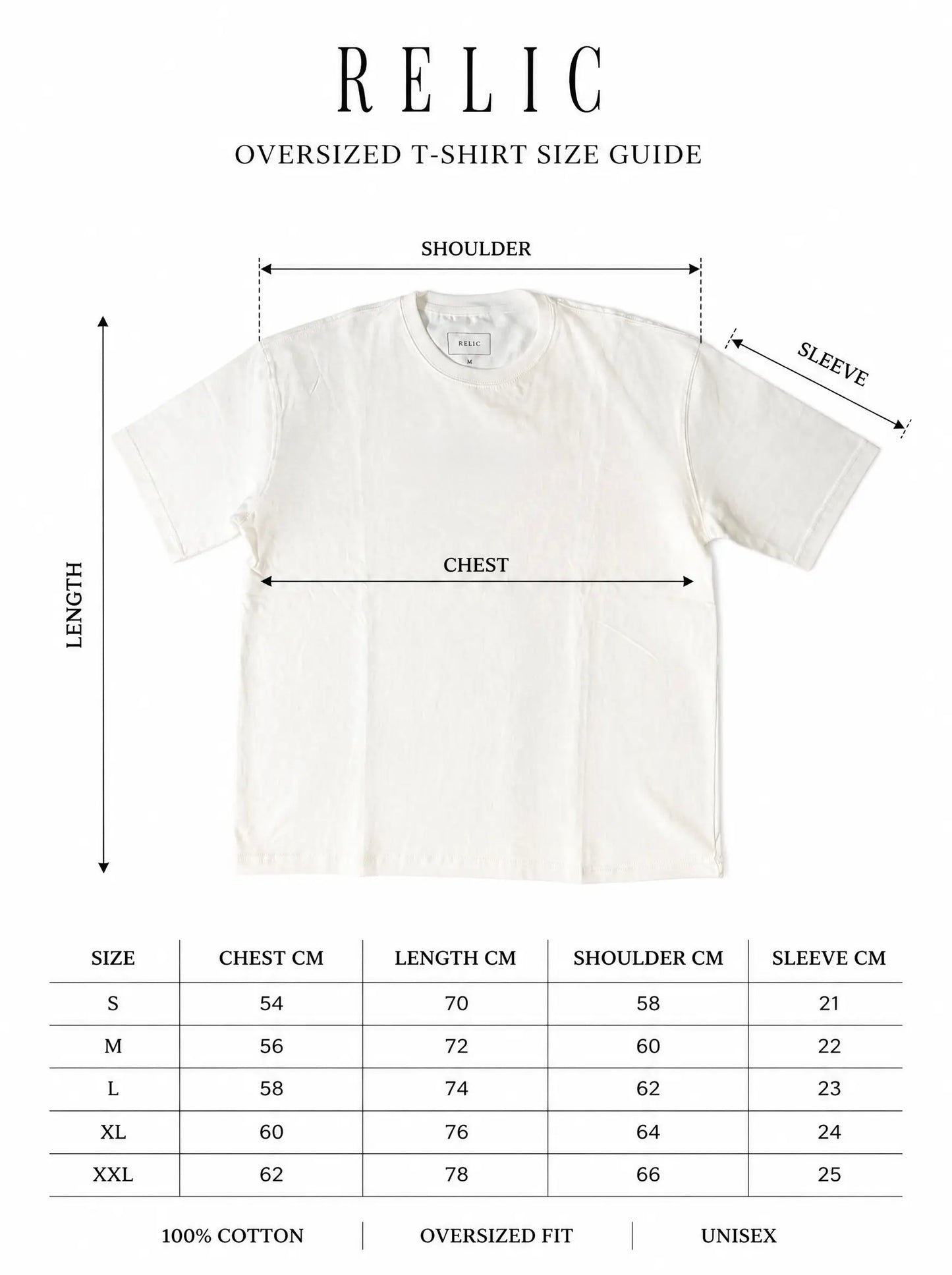 Plain White Oversized Tee