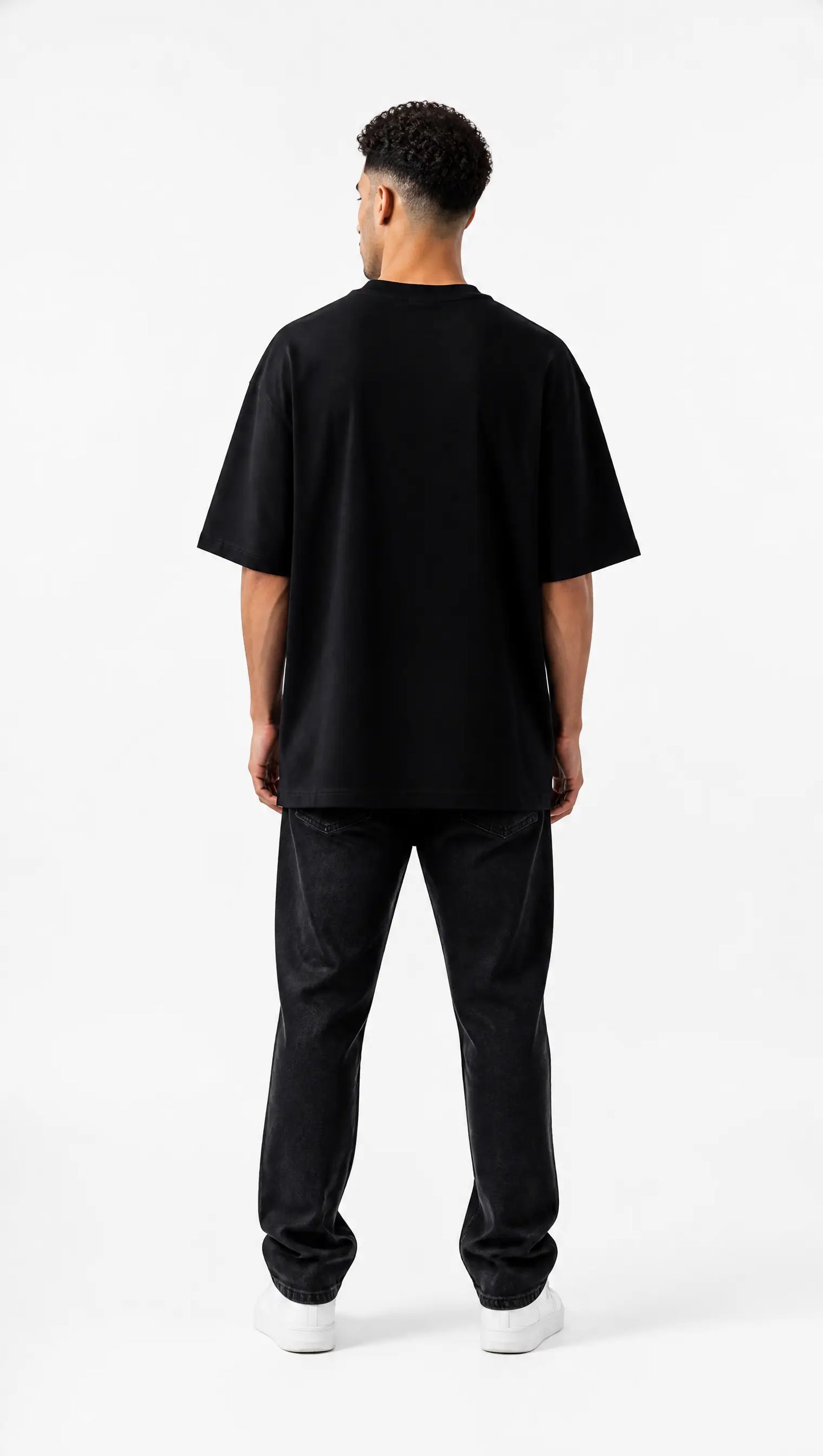 RELIC Black Oversized Tee