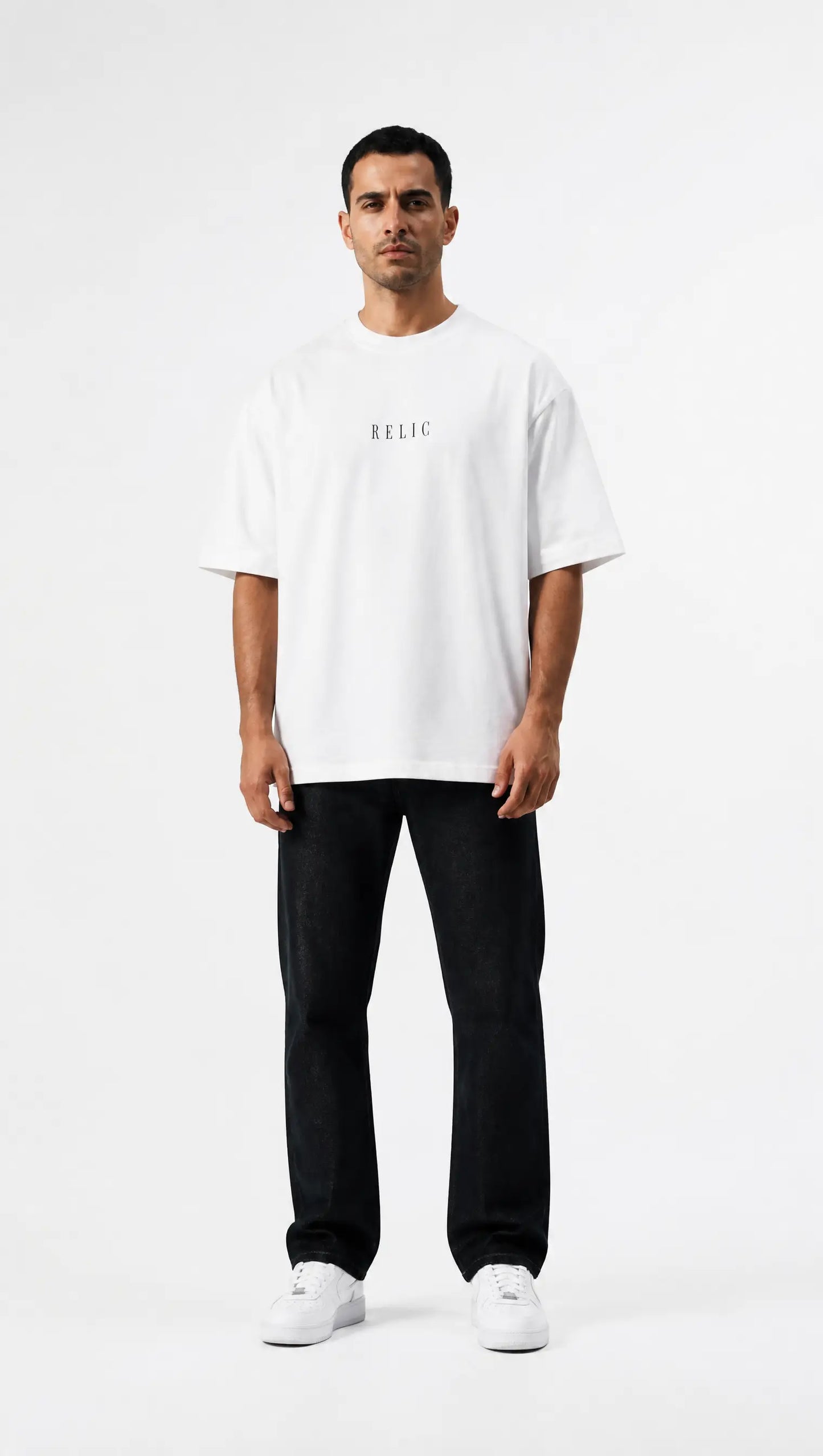 RELIC White Oversized Tee