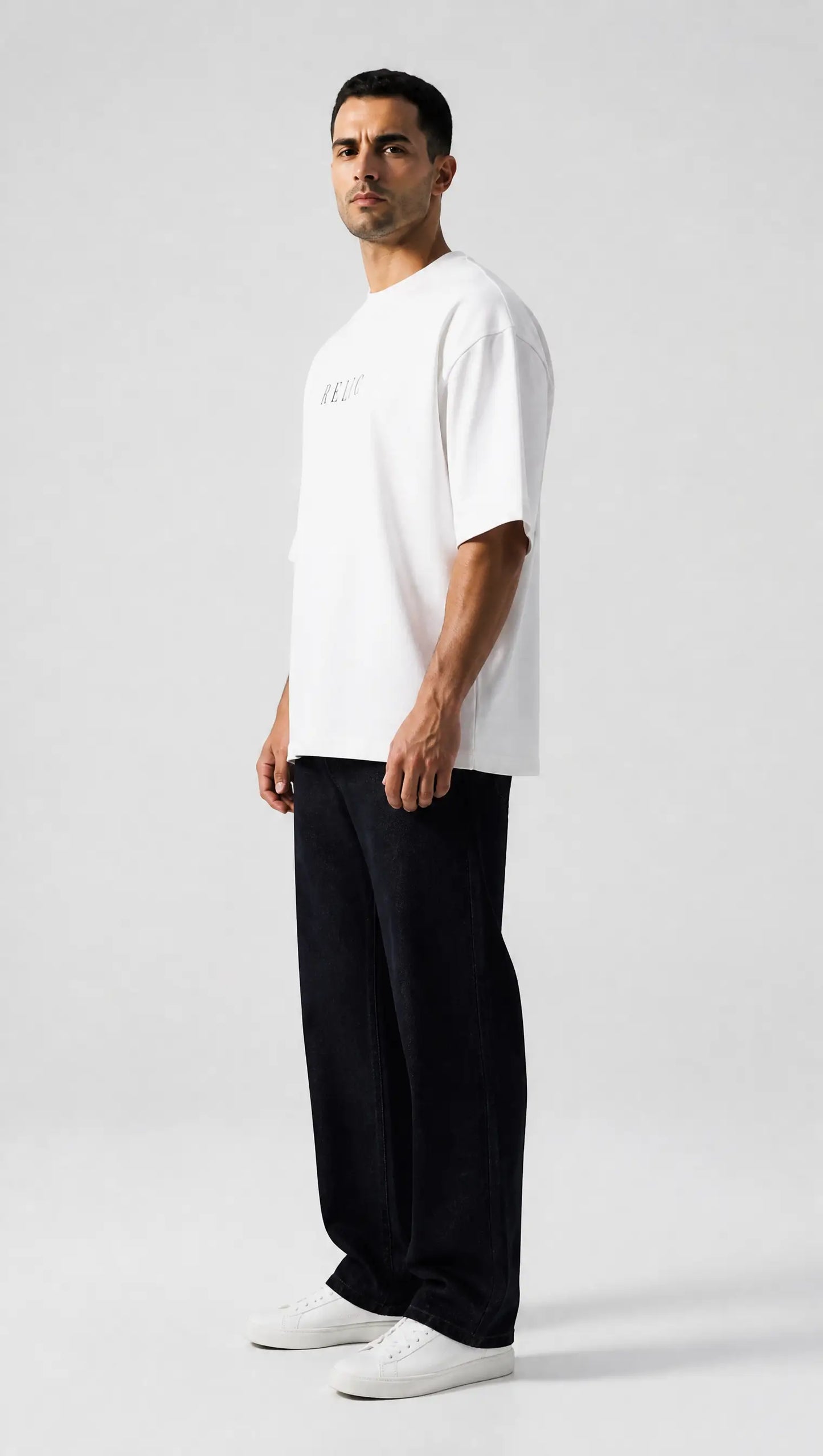 RELIC White Oversized Tee