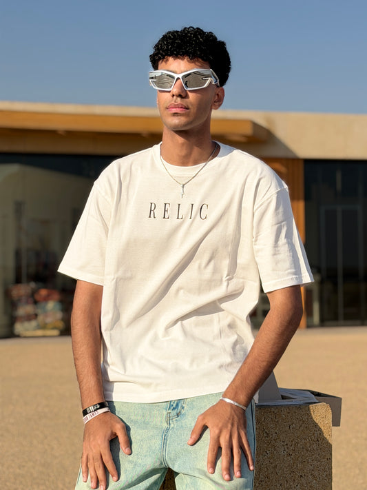 RELIC White Oversized Tee
