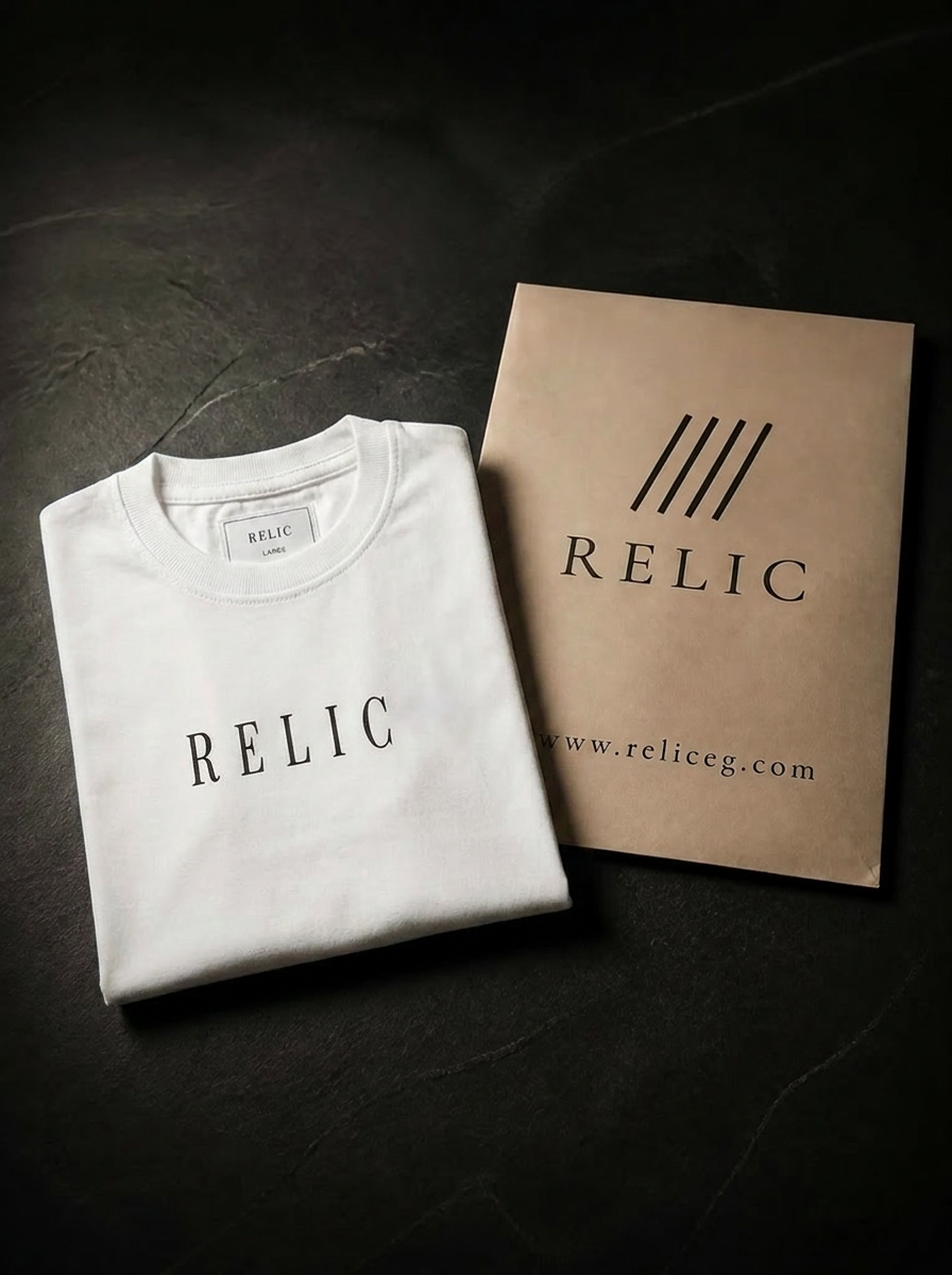 RELIC White Oversized Tee